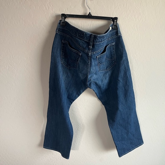 AG Adriano Goldschmied Tomboy Cropped Relaxed Straight Jeans Size 31 - Picture 5 of 6